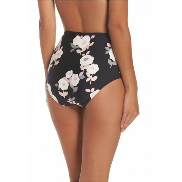 New! KATE SPADE Women's Floral Print High Waist Swim Bottoms Size Large NWT - Picture 8 of 8